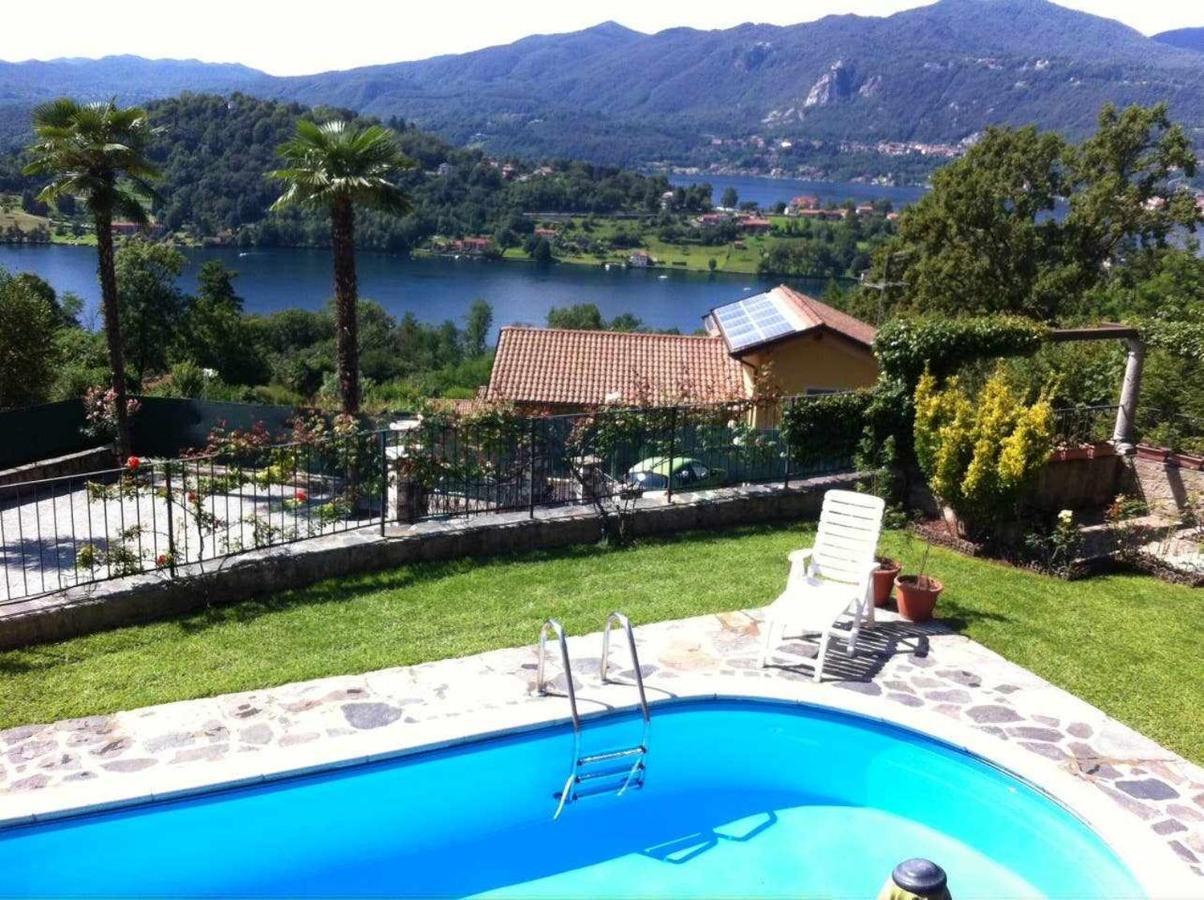 Domus Cusiana Complesso Vista Lago E Piscina Miasino Eksteriør bilde